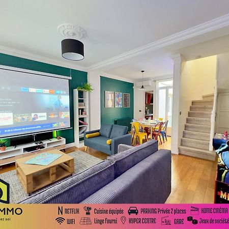 Maison 3Ch - Cinema - Game Room - Parking - Gare أميا المظهر الخارجي الصورة